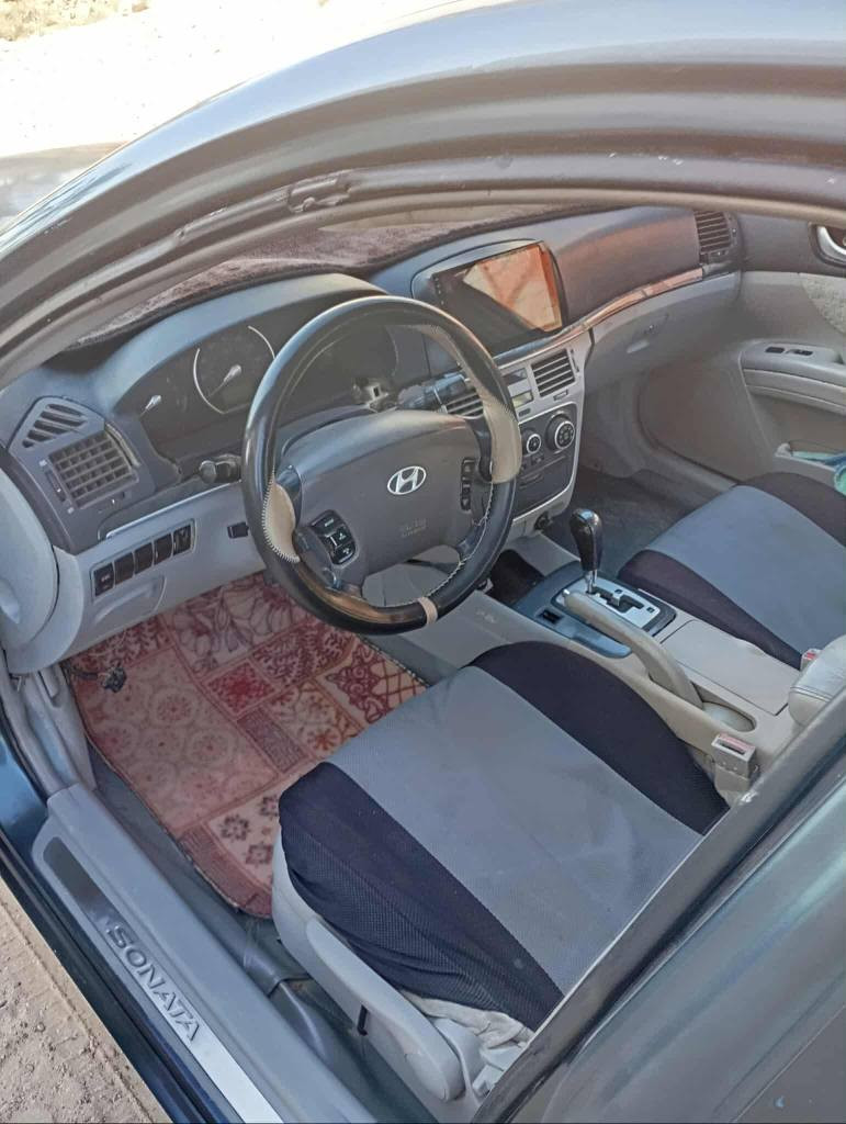 سوناتة مقدس موديل 2006
محرك 6 v.  حجم 3300
وارد امريكي حادثهة جاملغ خلفي وبلباب ضربة
مصبوغة عام
كير محرك كهربائيات تبريد خير من الله
السعر 80 بيهة مجال
عنواني معسكر التاجي
*********** بغداد, العراق
