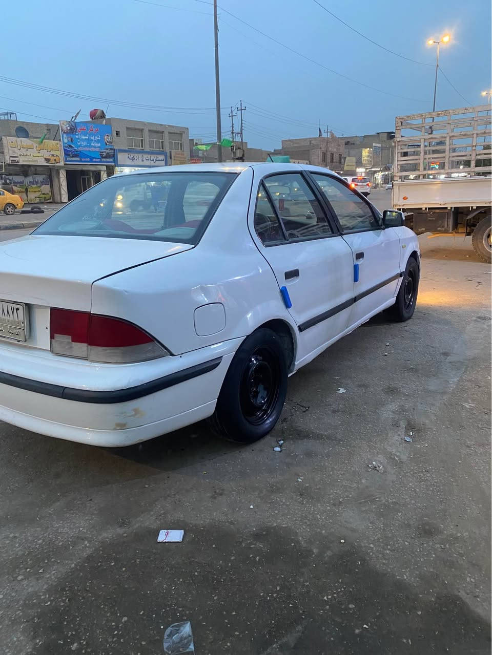 سمند موديل 11 رقم قادسية 
مكفولة من الضربة القويه كير مكينة مكفولات حداديه كهربايات جاهزه السياره
  مكاني نجف سعر 34وبيه مجال قليل *********** النجف, العراق
