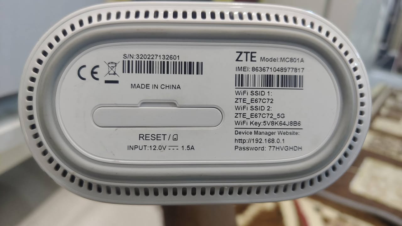 راوتر ماركه معروفه السعر 150 الف 5G


**إذا كنت صاحب هذا الإعلان وتريد حذفه لأي سبب، رجاءا أرسل رسالة إلى الدعم الفني**