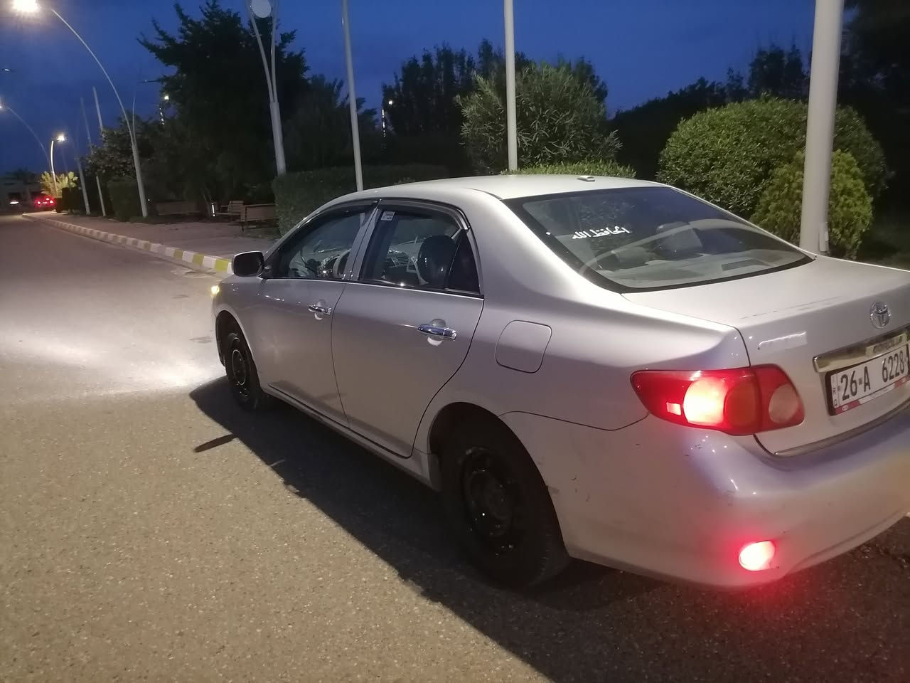 سلام عليكم 
كورلا  امريكي موديل  2009. بيها بابين صبغ مبينات رش فقط 
سياره جاهزه الف ماتخلي عليها  تخم تاير جديد صدر جديد 
السياره ليبل واحد  كير ومحرك شرط السياره رقم صلاح الدين سنويه ل٢٩ بسمي السياره 
السعر 110 وبيها مجال 
 ***********
