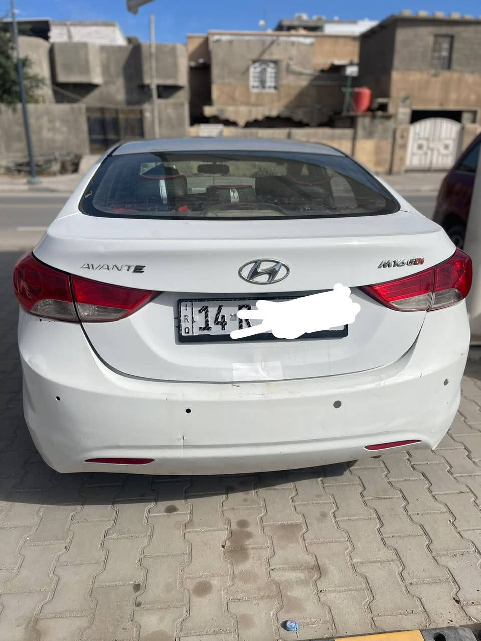 أفانتي 2012   سيارة رقم بصرة بسمي تحويل ثاني يوم السعر 90 مكان البصرة ***********
