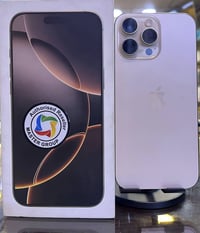 ايفون 16برو ماكس للبيع الذاكرة 256البطارية 100 عدد دورات الشحن 125الجه...