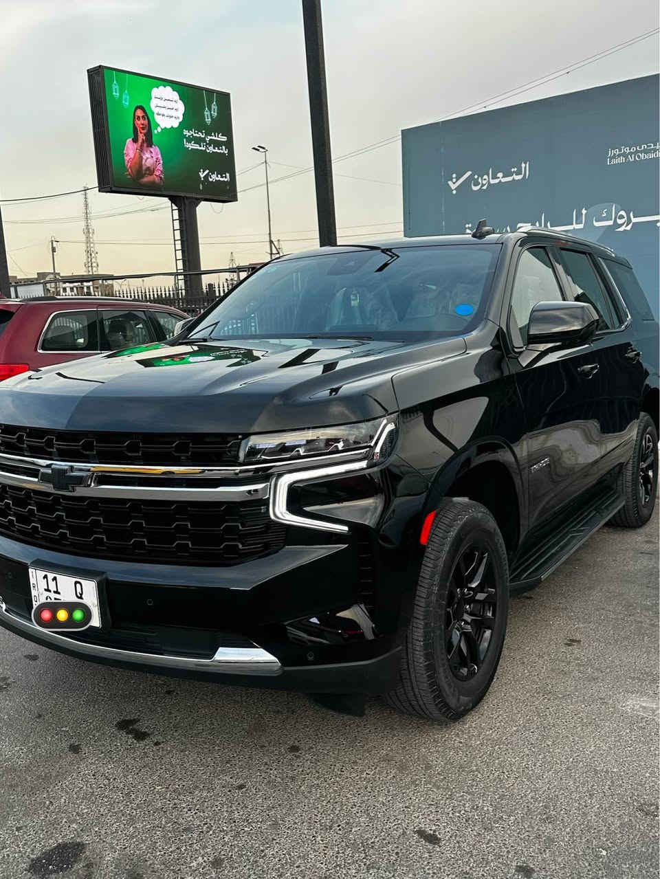 السلام عليكم
تاهو ls 2024 ماشية ١٦ 
السيارة جانت مغلفة سابقاً
السيارة كفالة عامة من الصبغ والبارد والفتح
العنوان زيونة 
*********** بغداد, العراق
