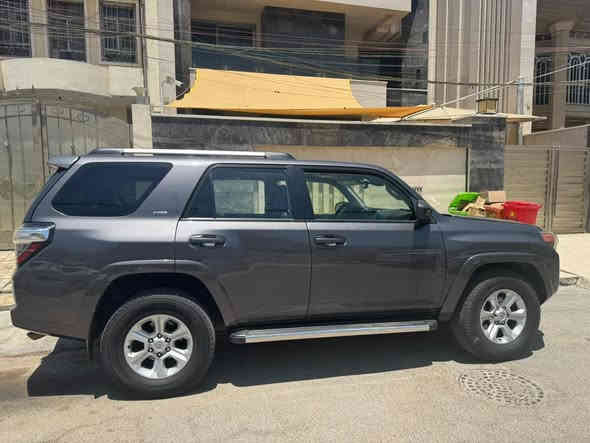 فور رنر 2022 
وارد امريكي حادث جاملغ وبنيد 

مكينه وكير مكفولات 

رقم بغداد باسمي تحويل ثاني يوم 

السياره نص مواصفات 

شاشه وكامره وجلد وبصمه وكشن كهرباء 

5راكب السياره جديده ونضيفه ما تحتاج مصرف دينار تشغل وتطلع وتراي وين ميعجبك 

السعر 230 وبيها مجال جدا بسيط

عنواني : بغداد الصليخ شارع ال600 

***********
