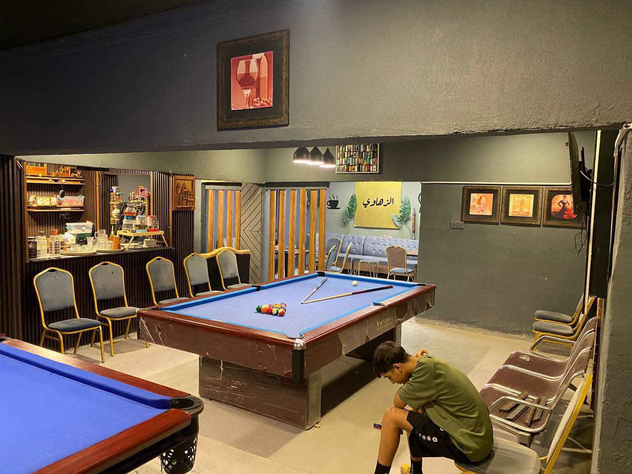 السلام عليكم 

 كوفي قاعه الزهاوي

مفتحين ل مشاهده. لعبه العراق 🇮🇶 

ساعه (  6  ) صباحاً تبدي لعبه

المكان شارع الارامل قاعه الزهاوي 
لحديد جواها الكوفي 

أهلا وسهلاً بيكم. 🇮🇶🇮🇶


**إذا كنت صاحب هذا الإعلان وتريد حذفه لأي سبب، رجاءا أرسل رسالة إلى الدعم الفني**