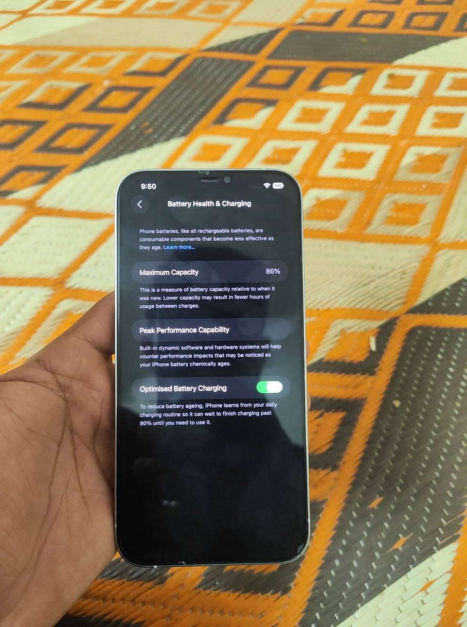 سلام عليكم
ايفون 12 برو ماكس ذاكرة 256 بطاريه 86 كله بلادي ماينفخ فحصه بالمي  مكفول من التصليح ( سيمكارت مايشتغل ) فقط يرهم بيع ومراوس مكان بغداد الحسينيه ***********
