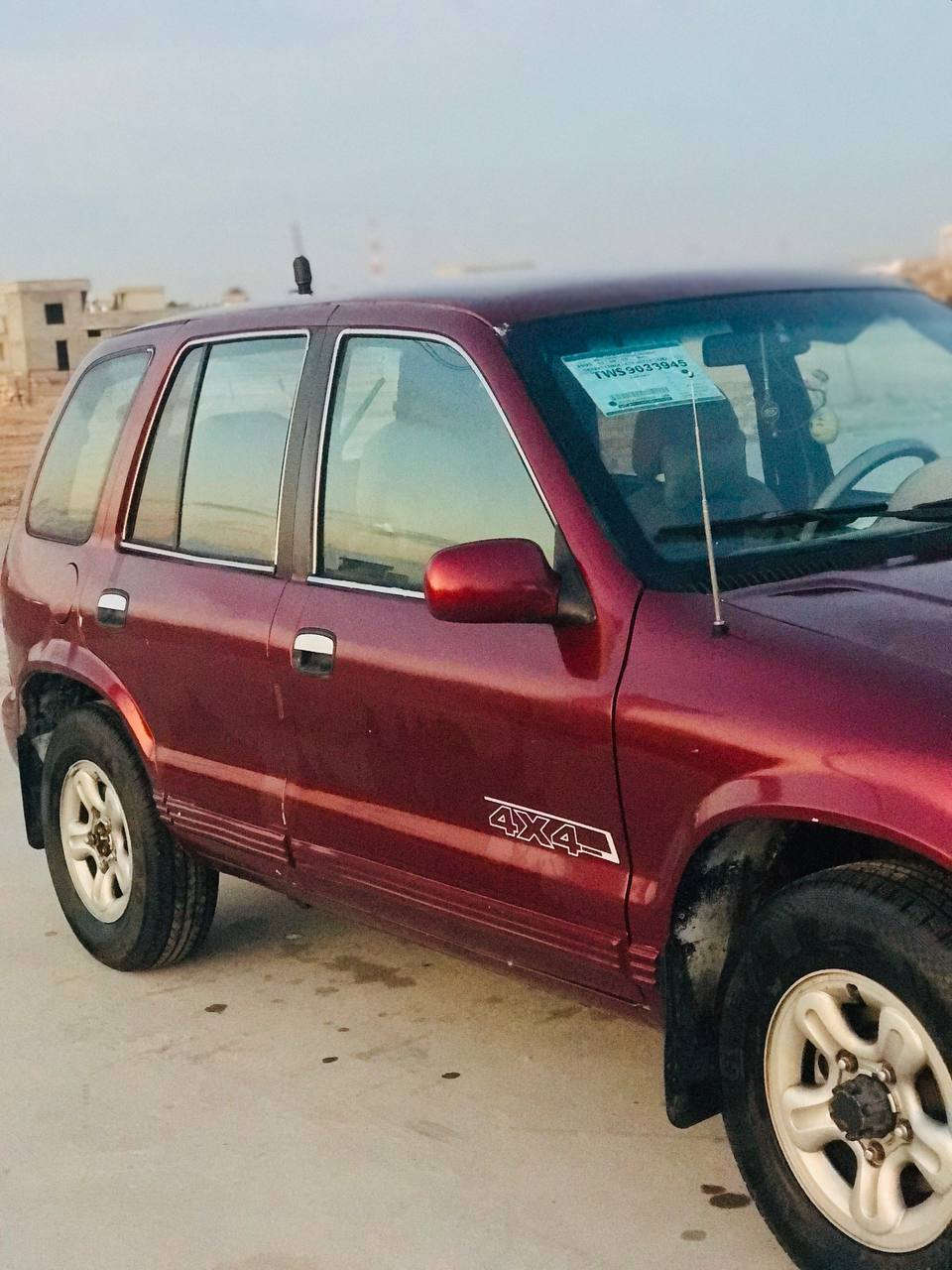 السلام عليكم سياره كيه اسبورتج موديل 1993
محرك شرط كير شرط صدر نص عمر
تواير اربعه جدد مصبوغه عام جماليه بل حادث داخل وخارج نضيف سياره كاعده
 معامله ماشي بيه حته هزه داخله شرط التحويل غرمات صفرت
السعر 45وبيه مجال شي قليل البيع نقد فقط
مكاني جنوب الموصل ناحية الشورة
االاستفسار ***********
