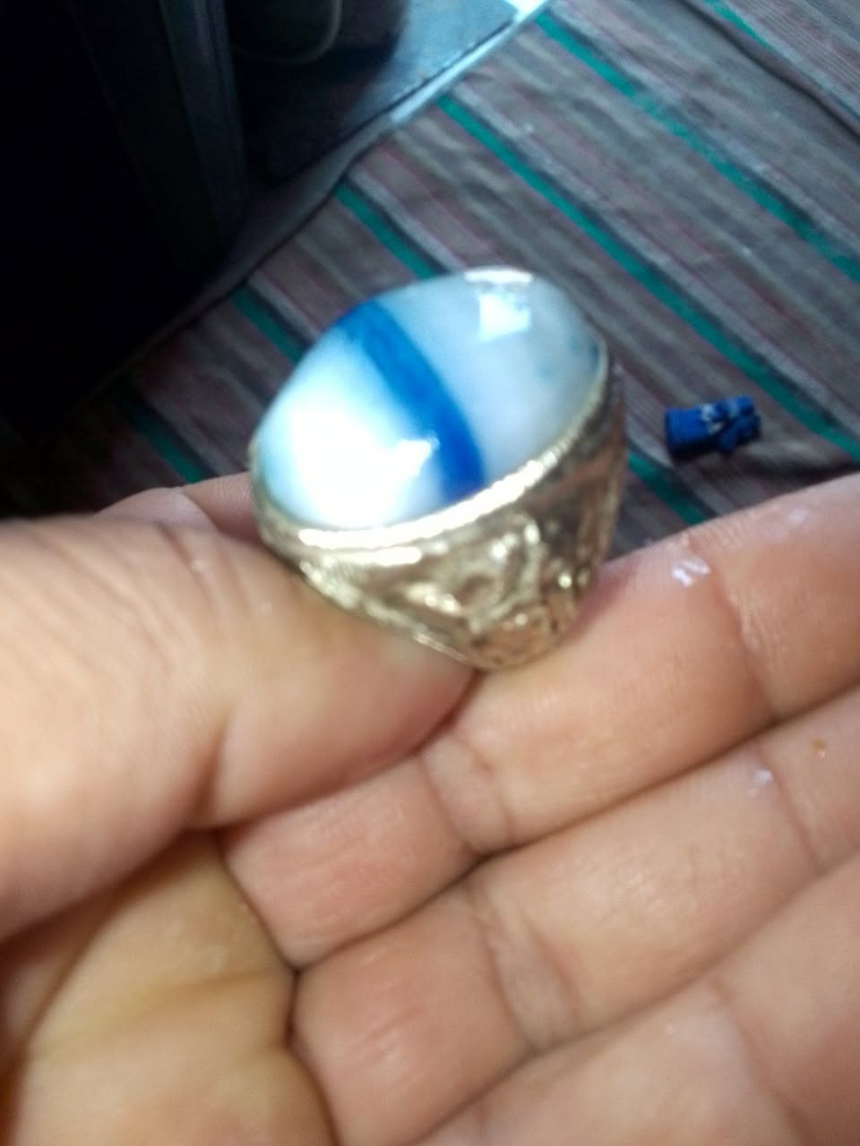 خاتم متوج بخرزه سليماني بحري معطف فووول ذمه جلب محبه راحه نفسيه قبول تسهيل مور مهابه عقد لسان للبيع ***********‬‏
