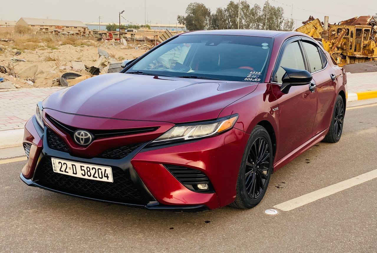 السعر 153 الاستفسار *********** تيوتا كامري2018وارد امريكي بابين جهت السايق والباقي كفاله عامه بجم كبس مواصفات اس فول مواصفات من عده الفتحه ويل كب كروم داخل جلدا كشن كهربائيه لسياره جديده وجاهزه بمعنه الكلمه مال جناي  مكينه وكير حداديه تخم تاير رقم اربيل الدولي السنويه 2029 هزه جديده مكان السياره كربلاء
