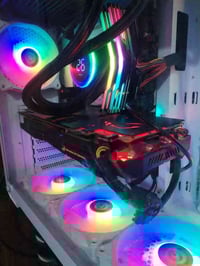 Gtx 1070 8g ASUS Gtx 1060 3g Gigabyte Ram 8 3200 rpg ماركه black wolf ...