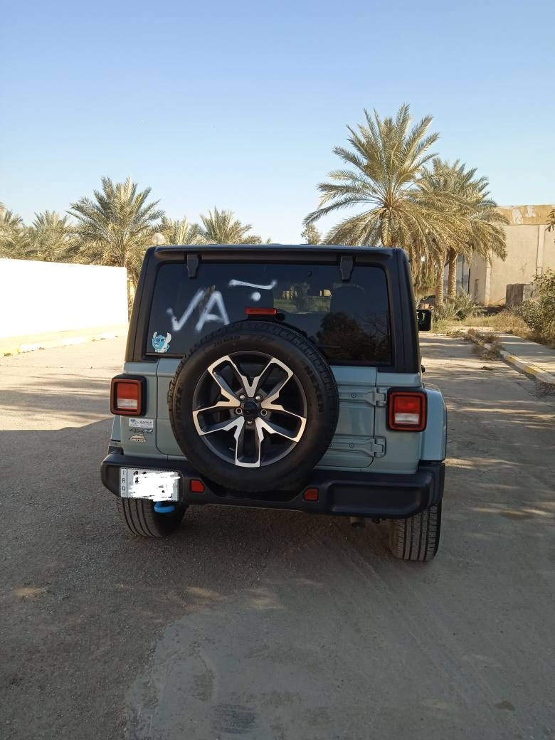 دخول جديد....جيب رانكلر هايبرد موديل 2024 فئة 4Xe رقم بغداد باسمي حادث امامي صبغ بنيد  اصلي فقط لاغير ..ماشية 30 الف كيلو وليس ميل قابل للزيادة  السعر مناسب الي يحب على الخاص او ***********. 
ملاحظة السيارة بحالة الوكالة ومابيها اي نقص أو كلوب أو تحذير
مكاني بابل بغداد, العراق
