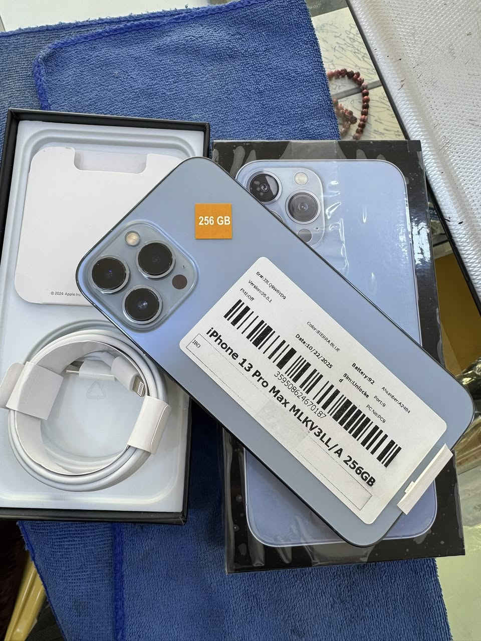 📱اقوه سعر بالعماره 13 برو ماكس ذاكره 256 نضافة 100 وكل الوان فقط ب 695 الف بس
🔋بطارية 94
📌نموذج M الاصلي
✅ نضافة عالية جداً 💯 
🗒ضمان شرط الفحص
💰السعر بلاش بس 695 الف 
👝متوفر #جملة_ومفرد 
🌎وجميع الاوان متوفره 

واتساب او الاتصال 
***********
📍حي الحسين شارع مسقفات صلاة الجمعة
