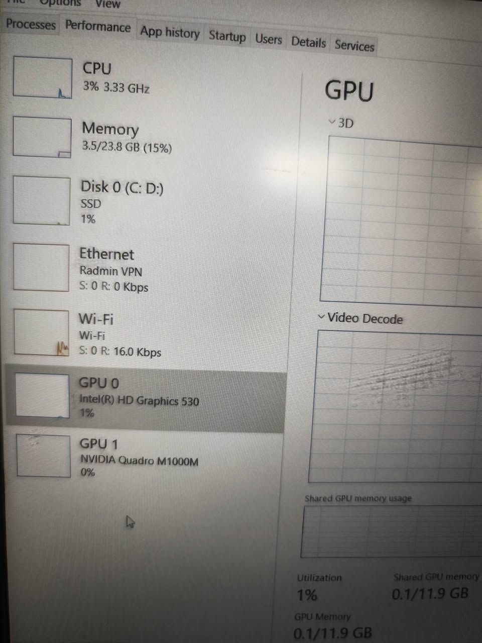 لينوفو P50 مستعمل 
معالج : Core i7 6820HQ
رامات : DDR4 24
كارت شاشة خارجي وداخلي 
الخارجي : Quadro m1000m 
الداخلي : Intel 530 
SSD 512 
الشاشة 60 هيرتز لاتدعم اللمس
الابتوب ممتاز للتصاميم والالعاب المتوسطة والخفيفة
السعر 475 الف وبي مجال بس للشراي 
للتواصل : ***********

