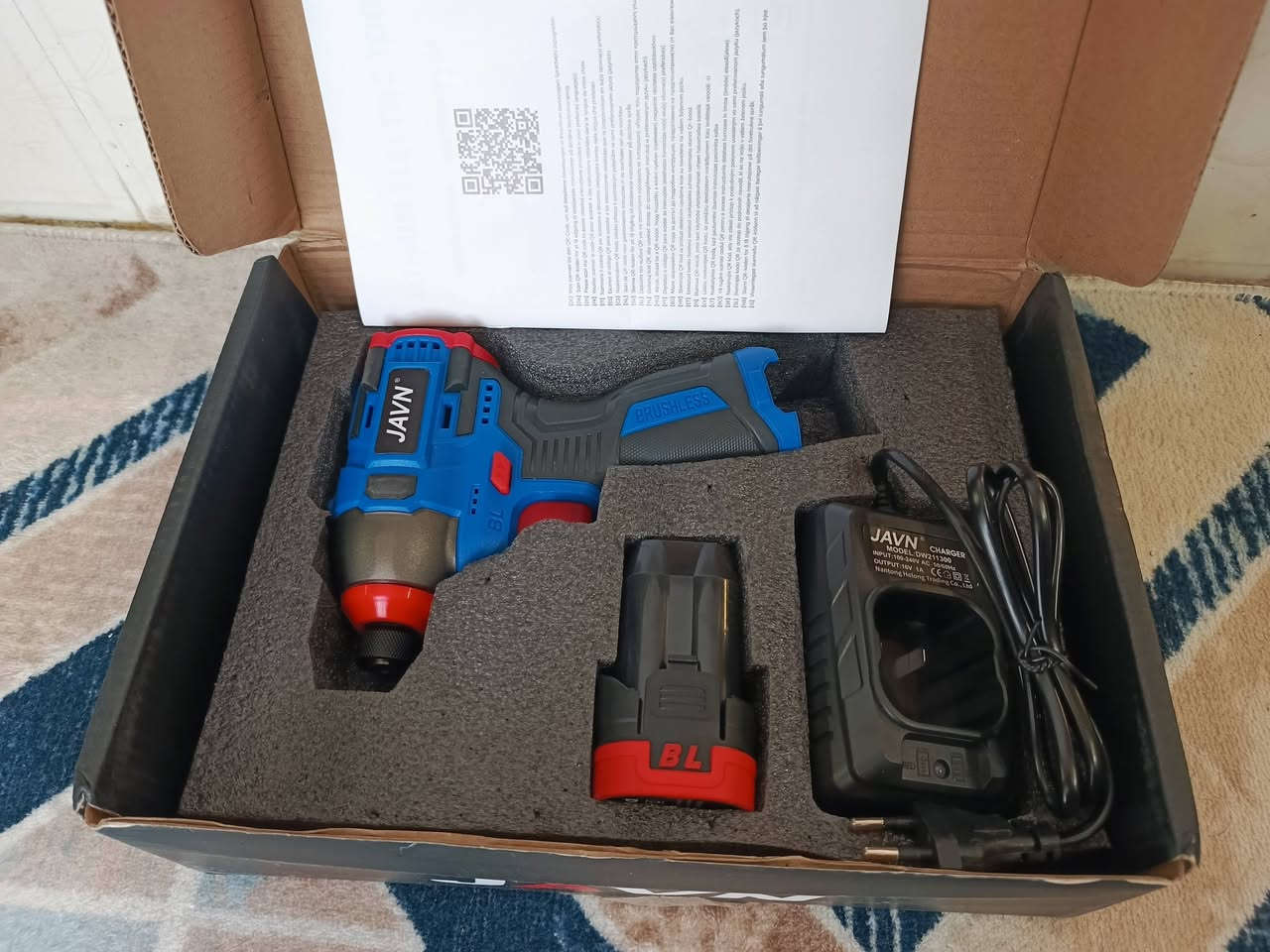 مفك عزم لاسلكي من نوع JAVN بقوة 16 فولت. عل اول تم 40


**إذا كنت صاحب هذا الإعلان وتريد حذفه لأي سبب، رجاءا أرسل رسالة إلى الدعم الفني**