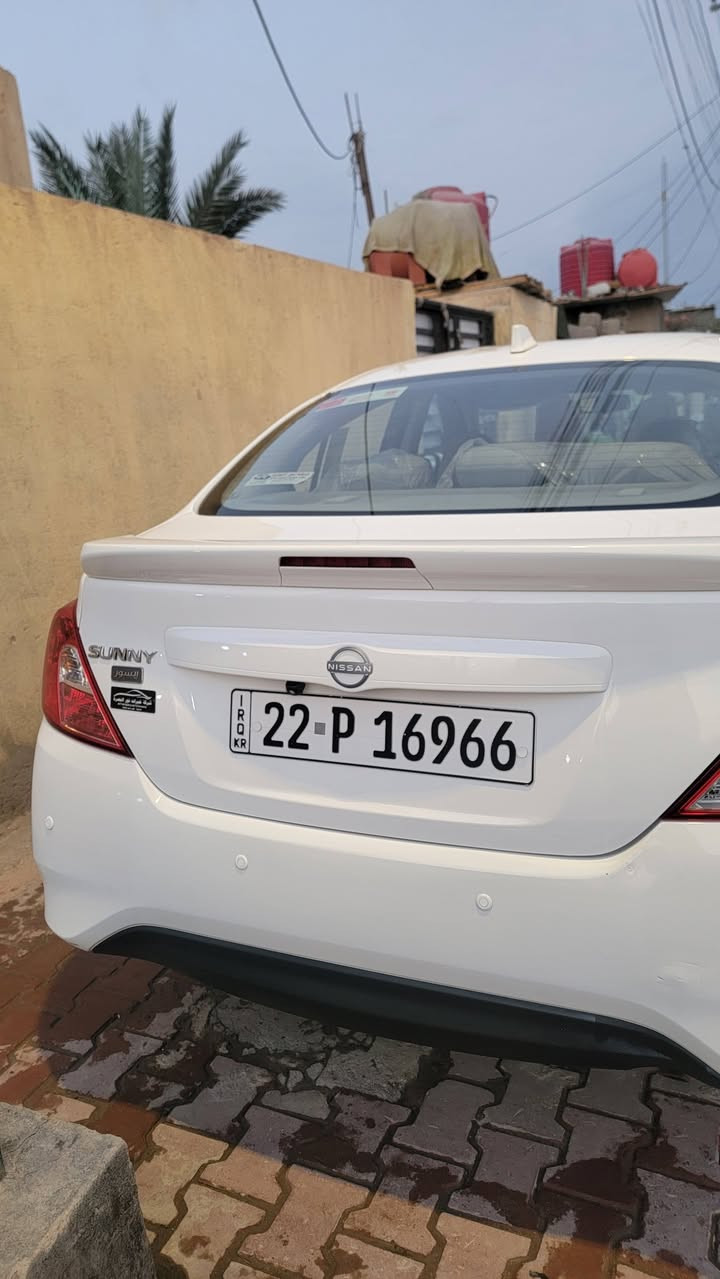سلام عليكم اللبيع نيسان صني موديل 2025 هندي ام البليته زركه مكفول كفاله عامه ماشيه 15 الف سعر المطلوب 138 المكان البصره ححي الأصدقاء رقم المبايل ***********
