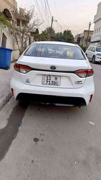 تويوتا كورلا هايبرد الشكل الامريكي
الموديل :2024  ماشيه 21 الف 

مرقم بغداد بأسمي سياره مكفوله كفاله عامه عدا شخط بسيط بالدعاميه

السياره : كفاله عامه كير محرك 1800

 تبريد وتدفئه مكفول

 فول 1/1 عدا الكراسي مو كهرباء 

داخل احمر جلد ومدوشمه

 بصمه  فتحه

تحكم ستيرن اشاير بلمري

اوتوهولد

سايد بريك دكمه

اشاير بالمري

رادارات 

142 $ وبيه مجال 

العنوان : بغداد -الدوره 

شراي اتصل

***********
