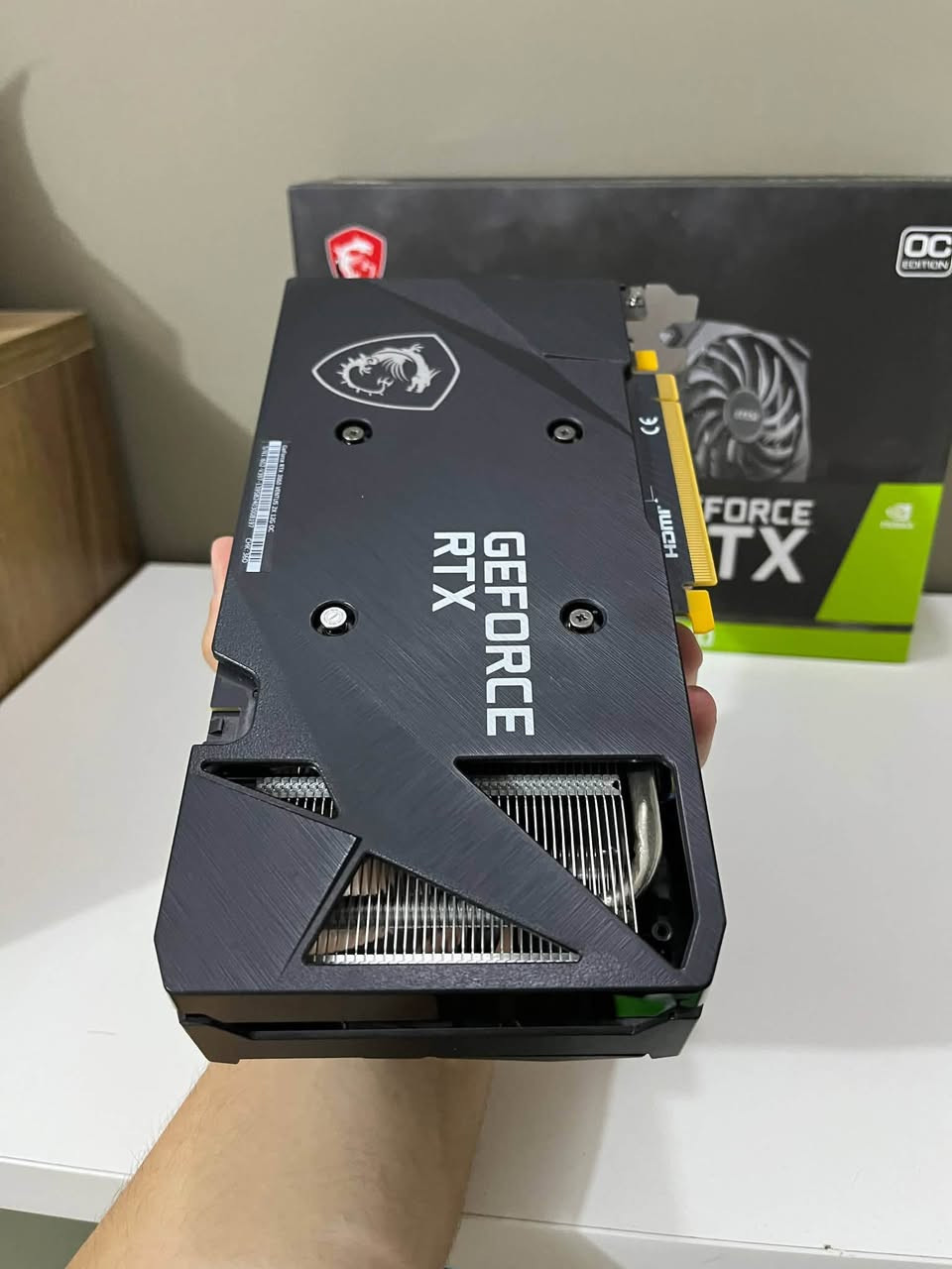 كرت شاشه rtx 3060 msi ventus 2x للبيع
السعر ٣٧٠ مع التوصيل و بيها مجال بسيط


**إذا كنت صاحب هذا الإعلان وتريد حذفه لأي سبب، رجاءا أرسل رسالة إلى الدعم الفني**