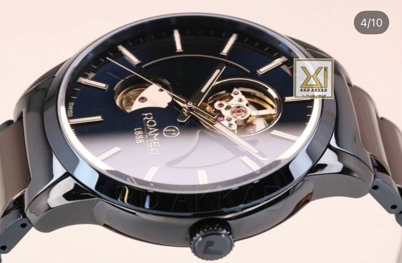 ساعة ماركة رومر رجالية ROAMER
ماخذيها 900 ألف. وبيها مجال  بعدها بالايلونها
-Price after discount 900k dinar
العرض ساري لفترة محدودة
• المواصفات
• المكينة تحتوي على أحجار كريمة
• رقم الموديل
672661404560
•صناعة سويسرية
• زجاج زفير مقاوم للخدش
• تعمل على الحركة ( أوتماتيك )
• مقاومة للماء 100 متر
• القطر 41 ملم
• الوزن 130 غرام
•ضمان سنة مع ضمان دولي
القالب معدن ستانلس ستيل مطلي باللون الأزرق
بالمينة ضاهرة ( Skeleton ) لون آزرق ( نيلي )
• الحزام معدن ستانلس ستيل مطلي باللون الأزرق ومطعم بالسيراميك الأسود


**إذا كنت صاحب هذا الإعلان وتريد حذفه لأي سبب، رجاءا أرسل رسالة إلى الدعم الفني**