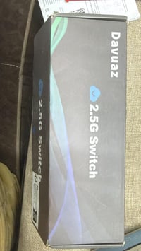 محول 2.5 جيجابت (2.5G Switch) الاستفسار والحجز على الخاص 07770192194