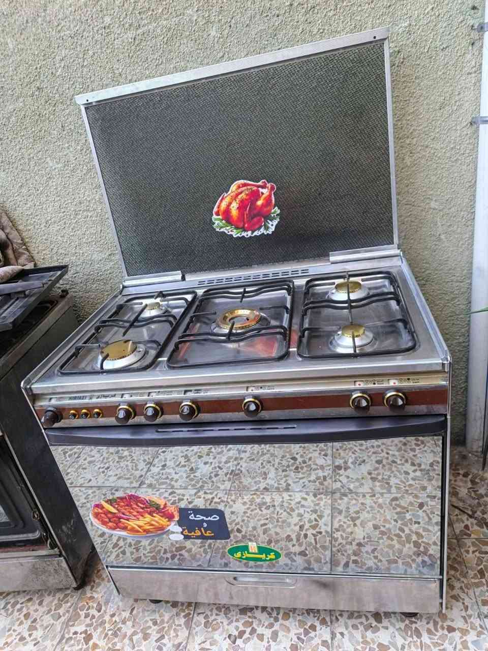 طباخ كريازي استيل مصري خمس عيون افران اوتوماتيك للبيع الاستفسار خاص او رقم *********** وتساب
