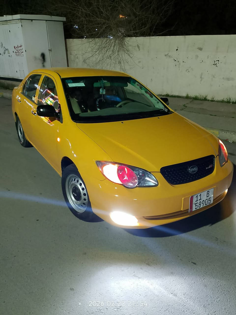 السلام عليكم
BYD 2011   
F3
محرك .. لانسر
كيرعادي ..
سنويه 2027..
رقم بغداد انگليزي ..
تكسي ..
مكان السياره موصل حي البريد 
بيها كوبون ..
السياره بسمي ..
سعر 52$..
غرمات 0..
هيئة  0..
*********** وتساب 
مكلف بالنشر ../ 
لا تبعث  طلب صداقه 
الطبات عندي مقبطه ادخل خاص
../ كل السيارات انزلها ستوري ../
