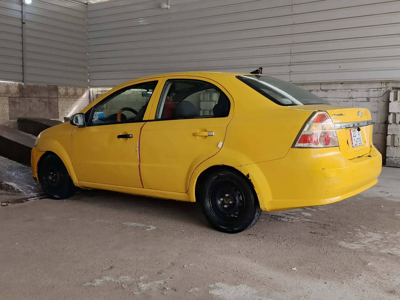 ‏
‏أفيو موديل 2008 (باسمي).. 
‏
‏​الرقم: دولي، والـ (هزة) جديدة.
‏
‏​الحالة الميكانيكية: المحرك، الگير، الصدر، والتبريد (منظومة جديدة). والكهربائيات وكل ما ذكر بحالة جيدة جداً 
‏​الصيانة: مسوّي لها إدامة كاملة لمنظومة البنزين والهواء قبل أسبوع.
‏​سيارة اقتصادية جداً وجاهزة مباشرة للشغل (تكسي)، ما محتاجة أي مصاريف.
‏
‏​السعر
‏​39 ورقة (قفل)
‏
‏مكان السيارة: الفلوجة
***********
