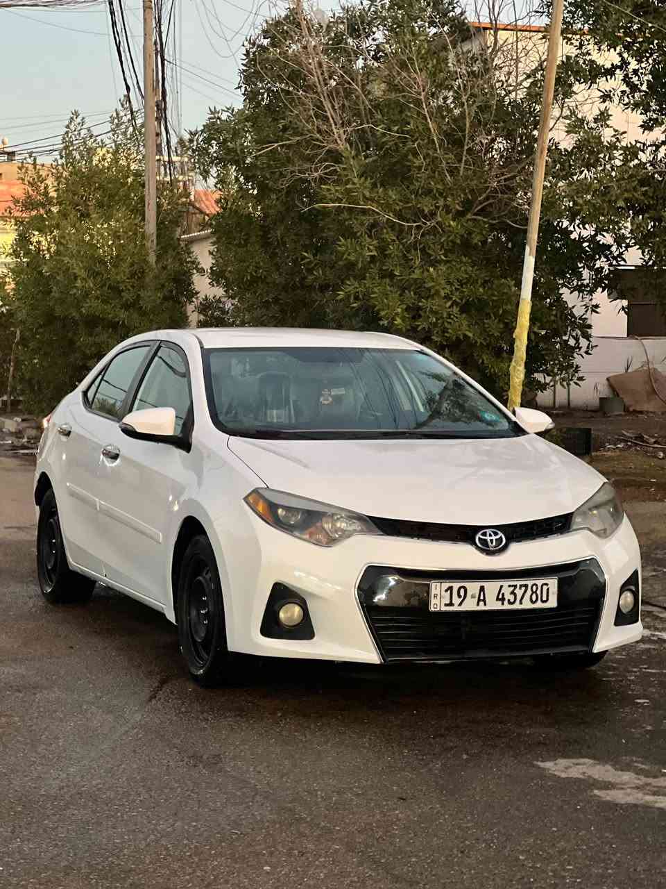 كورلاS 2015
رقم كربلاء مشروع وطني تحويل مباشر
صور الحادث موجوده بل منشور صار بيهة طخه خفيفه بل دعاميه الخلفيه وبدلتهة بدون دواخل مكانهة بغداد حي الجهاد رايدهة 120 
رقم صاحب السياره واتساب ***********
اني مكلف
