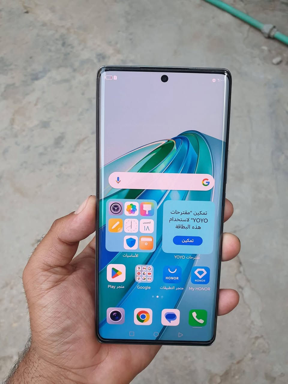 هونر اكس 9A نسخة 5G للبيع ذاكرة 256والعشوائية 13جهاز نضيف جدا شاشه 120 فريم سعر 270
تلفون *********** الخاص مفتوح
