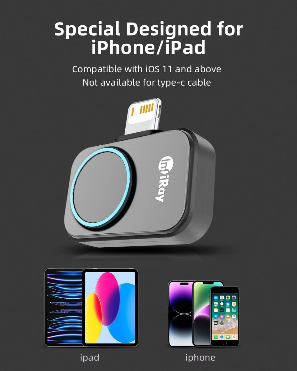 كاميرا التصوير الحراري Xinfrared P2 Pro، مستشعر InfiRay بتردد 25 هرتز، دقة 256 × 192، نطاق اختبار موسع من -20 درجة مئوية إلى 600 درجة مئوية، هيكل معدني بالكامل بوزن 9 غرامات (معدن بالكامل، لنظام iOS
ماركة
الأشعة تحت الحمراء
ميزة خاصة
دقة عالية
الفئة العمرية (الوصف)
الكبار والأطفال
المكونات المضمنة
كاميرا تصوير حراري واحدة
المادة الخارجية
معدن
نوع العرض
شاشة LCD
تقنية الاتصال
USB
عدد الوحدات
1.0 عدد
مصدر الطاقة
يعمل بالبطارية
اسم الطراز
بي 2 برو
حول هذا المنتج
التصوير الحراري عالي الدقة: يلتقط صورًا تفصيلية بناءً على الحرارة المنبعثة من الأجسام بدقة عالية تبلغ 256×192 ونطاق واسع لدرجات الحرارة من -20 درجة مئوية إلى 600 درجة مئوية. مثالي للكشف عن النقاط الساخنة في المعدات الكهربائية أو تشخيص أعطال الصيانة المنزلية مثل تسربات المياه، ومشاكل العزل، أو تحديد النقاط الباردة.
تحليل قوي: بفضل ميزات التحليل الثانوي، يمكنك بسهولة تحديد المشكلات المحتملة واتخاذ الإجراءات التصحيحية لتوفير الوقت والمال. يُتيح لك هذا النظام استكشاف أعطال المكونات الإلكترونية بكفاءة، أو تقليل استهلاك الطاقة عن طريق الكشف عن تسربات الحرارة في المباني.
سرعة تصوير فائقة: استمتع بمعدل تحديث 25 هرتز يضمن تسجيل فيديو سلس، مثالي لمراقبة الأهداف المتحركة أو تحديد المخاطر المحتملة. اعثر بسرعة على الأشخاص أو الحيوانات في ظروف الرؤية الضعيفة أو التقط صورًا للأجسام سريعة الحركة لأغراض الفحص.
بنية قوية: باعتبارها أصغر كاميرا تصوير حراري في السوق مزودة بهيكل معدني كامل 9G، تم تصميم كاميرا التصوير الحراري هذه للتعامل مع الظروف القاسية والبيئات الصعبة وضمان الأداء طويل الأمد.
خدمة العملاء: نسعى جاهدين لتوفير تجربة استثنائية لعملائنا من خلال التطوير المستمر لبرامجنا لجعلها أكثر سهولة في الاستخدام. بالإضافة إلى ذلك، لدينا فريق يضم أكثر من 20 مهندسًا يقدمون خدمة عملاء احترافية. إذا واجهت أي مشاكل أثناء الاستخدام، فلا تتردد في الاتصال بنا فورًا.
وصف المنتج
مقدمة عن جهاز P2 Pro:
كاميرا Xinfrared P2 Pro هي كاميرا تصوير حراري فائقة الدقة، تلتقط صورًا تفصيلية بناءً على الانبعاثات الحرارية. بفضل دقتها العالية التي تبلغ 256×192 ونطاق درجة حرارتها الواسع من -20 درجة مئوية إلى 600 درجة مئوية، تُعدّ مثاليةً للكشف عن النقاط الساخنة في الأجهزة الكهربائية، وتشخيص أعطال الصيانة المنزلية، وغير ذلك الكثير. تُمكّنك وظائف التحليل المتقدمة من تحديد المشكلات المحتملة بسهولة واتخاذ الإجراءات التصحيحية اللازمة، مما يوفر الوقت والمال. مع معدل إطارات سريع يبلغ 25 هرتز، تضمن الكاميرا تسجيل فيديوهات سلسة وتُتيح تحديد مصادر الخطر المحتملة بسرعة. تصميمها سهل الاستخدام بفضل خاصية التوصيل والتشغيل، بينما يضمن هيكلها المعدني المتين (9G) أداءً طويل الأمد حتى في الظروف القاسية. إنها منتج عالي التقنية قادر على رصد البيئة وعرضها في الوقت الفعلي، مما يجعلها أداة لا غنى عنها للمحترفين وهواة الأعمال اليدوية على حد سواء.
بفضل نطاق درجة الحرارة الواسع الذي يتراوح من -20 درجة مئوية إلى 600 درجة مئوية، يجد جهاز P2 Pro مجموعة واسعة من التطبيقات في المجالات التالية:
بفضل نطاق درجة الحرارة الواسع الذي يتراوح من -20 درجة مئوية إلى 600 درجة مئوية، يجد جهاز P2 Pro مجموعة واسعة من التطبيقات في المجالات التالية:
1. الصناعة: في مجال التصنيع، يمكن استخدام كاميرا التصوير الحراري لمراقبة تغيرات درجة الحرارة على المعدات والآلات وكذلك للكشف عن الأخطاء أو الانحرافات المحتملة.
٢. البناء: من خلال مسح الأسطح، تستطيع كاميرا التصوير الحراري تحديد فقدان الحرارة، والتسريبات، والعيوب الإنشائية، وغيرها من المشاكل. وهذا يُسهم في تحسين كفاءة الطاقة في المباني، وتقليل استهلاك الطاقة، وزيادة الراحة الداخلية.
3. صناعة الطاقة: يمكن للمسح المنتظم للمعدات الرئيسية مثل المحولات والمفاتيح والعوازل أن يكشف عن الأحمال الزائدة أو التوصيلات المعيبة أو المشاكل الكهربائية المحتملة.
4. الحماية من الحرائق والسلامة: تستطيع كاميرا التصوير الحراري تحديد مصادر الحريق وتقدير مدى انتشاره لاتخاذ الإجراءات المناسبة. إضافةً إلى ذلك، يمكنها رصد علامات الحياة أثناء عمليات البحث والإنقاذ، ما يُحسّن من كفاءة هذه العمليات.
5. الطب: يمكن استخدامه لمراقبة درجة حرارة الجسم، والكشف عن الالتهابات، وتحديد مشاكل الدورة الدموية. تتيح كاميرا التصوير الحراري قياس درجة حرارة الجسم بسرعة ودون تلامس، وهي مفيدة بشكل خاص في المساحات الكبيرة.
دقة عالية في الأشعة تحت الحمراء ودقة في قياس درجة الحرارة
تتميز كاميرا التصوير الحراري InfiRay بدقة عالية في نطاق الأشعة تحت الحمراء تبلغ 256×192 بكسل، وتلتقط أدق التفاصيل بوضوح تام. وتتعزز هذه الدقة بفضل دقة قياس درجة الحرارة التي تصل إلى -7.78 درجة مئوية، مما يضمن لك الاعتماد على البيانات التي توفرها لتلبية احتياجاتك الخاصة، سواء كنت تجري عمليات تفتيش احترافية أو تستكشف الطبيعة.

تطبيق سهل الاستخدام مزود بميزات متقدمة
لتحسين تجربة استخدام كاميرا التصوير الحراري InfiRay، نقدم تطبيقًا قويًا وسهل الاستخدام. يتيح لك التطبيق التقاط درجات الحرارة وجمع البيانات بسهولة باستخدام تحديد النقاط أو الخطوط أو المستطيلات. كما يوفر مجموعة متنوعة من الميزات لتعزيز تجربة التصوير الحراري. التقط الصور والفيديوهات مباشرةً من التطبيق، واطلع على بيانات درجة الحرارة من الصور المخزنة. ببضع نقرات فقط، يمكنك الحصول على معلومات قيّمة عن العالم من حولك. يُعدّ اكتشاف عتبات درجات الحرارة المحددة أمرًا في غاية السهولة مع كاميرا التصوير الحراري InfiRay. صُممت كاميرا InfiRay مع مراعاة الراحة، فهي تتكامل بسلاسة مع هواتف وأجهزة iOS اللوحية. ما عليك سوى توصيل الكاميرا بجهازك لتكتشف عالمًا من الإمكانيات اللامحدودة. بفضل تصميمها الصغير وخفيف الوزن، يمكنك اصطحاب مهاراتك في التصوير الحراري معك أينما ذهبت. يضمن استهلاك الطاقة المنخفض للكاميرا (0.35 واط) عمرًا تشغيليًا طويلًا يتراوح بين 5 و7 ساعات، مما يتيح لك إنجاز أي مهمة دون انقطاع.


**إذا كنت صاحب هذا الإعلان وتريد حذفه لأي سبب، رجاءا أرسل رسالة إلى الدعم الفني**