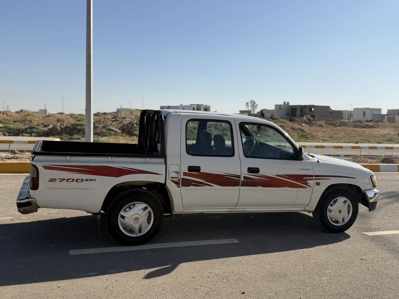 للبيع تيوتا 2001
قطعه وحده جاملغ مبدل شركه 

سياره جاهزه بل كامل ما بيها اي نقص تدفئ تبريد 

*ستيراد خاص منفصل 

العنوان جلولاء 

***********
