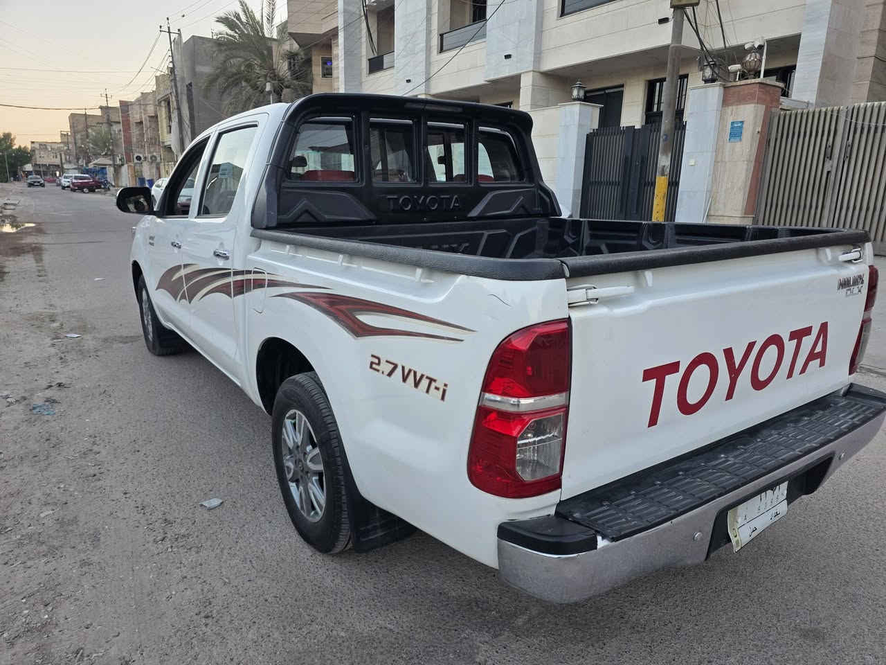 هايلوكس ٢٠١٣ ناصي كير اوتماتيك مكفوله من عده شبر بارد بجاملغ صدر امامي خلفي جديد تخم تاير جديد سياره جاهزه ماشيه ١٦١ كيلو مكان بغداد السعر ١٨٥ ورقه للاتصال 
***********
