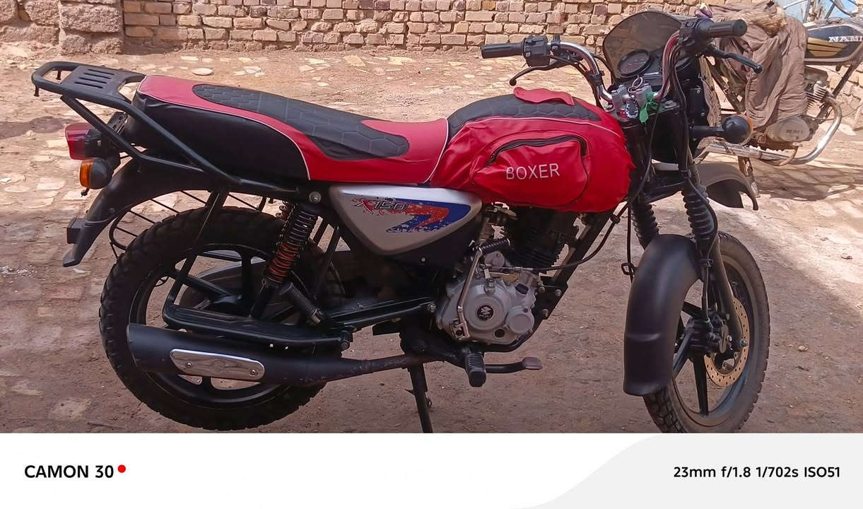 السلام عليكم للبيع دراجه بوكسر موديل ٢٣مكان ميسان مكفوله برغي مامفتوح بيهه ‏‏‪***********‬‏
