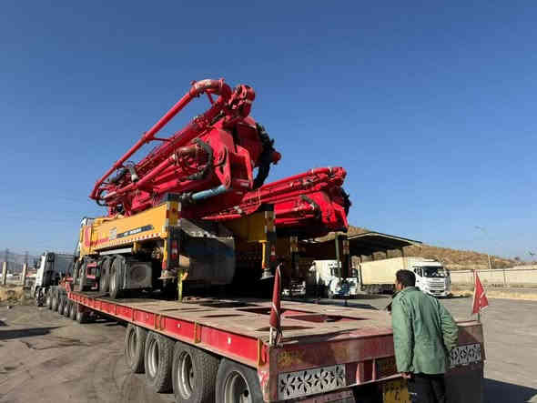 *شركة الرتاج التجارية العامة في العراق*

*أحدث المعدات الثقيلة متوفرة الآن!*

شركة الرتاج تتميز بتقديم أحدث المعدات الثقيلة، مع التزام بالجودة والخدمة المتميزة.

*مضخات كونكريت ساني الجديدة*

- *مضخة كونكريت ساني 38 متر*: جاهزة للعمل والخدمة
- *مضخة كونكريت ساني 62 متر*: جاهزة للعمل والخدمة
- *مضخة كونكريت ساني 46 متر بتس ماستر ألماني*: جاهزة للعمل والخدمة (استيراد الصين)

*المميزات:*

- جودة عالية
- أداء عالي
- تحمل ممتاز
- أسعار تنافسية
- شحن لكافة المحافظات

*للتواصل:*
📲 ***********
📲 ***********
📍 بغداد باب الشيخ قرب معمل جواد النجفي
