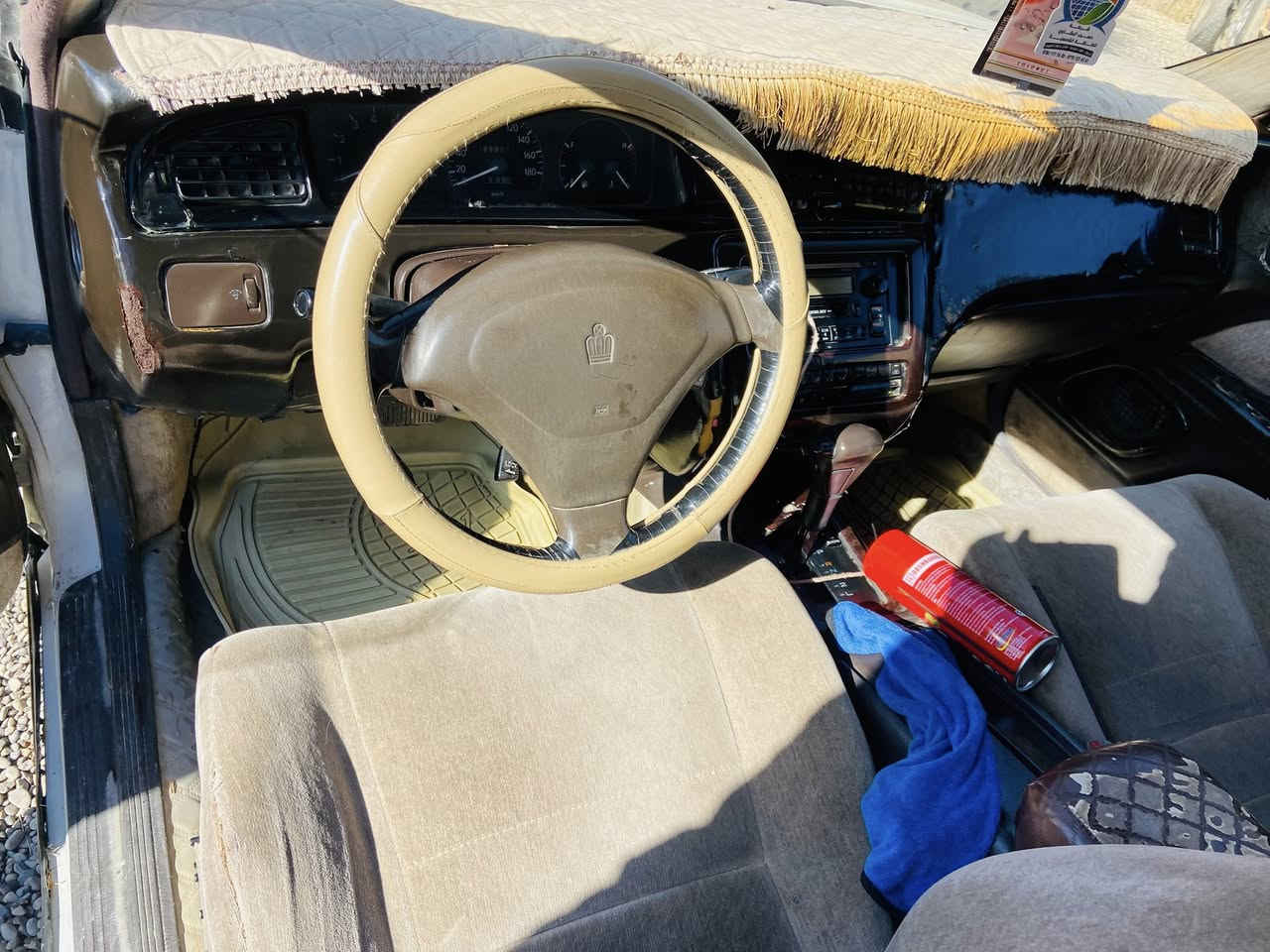 للبيع بطه موديل 95 رقم اللماني صلاح الدين مشروع وطني محرك 2500 دبل ولوي اصلي گير محرك شرط طخم تاير صدر جديد السعر 45 للاستفسار ***********
