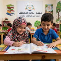 🌟 معهد ريحانة المصطفى للتعليم والتطوير 🌟 هل تبحث عن بداية تعليمية قوية...