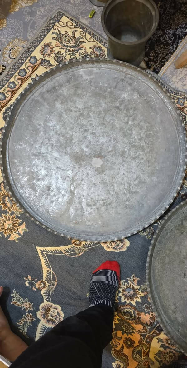 صواني نحاس عدد٢ وطشت القياسات الصينيه ٦٦والثانيه٧٦ والطشت ٦٩ بحاه جيدة


**إذا كنت صاحب هذا الإعلان وتريد حذفه لأي سبب، رجاءا أرسل رسالة إلى الدعم الفني**