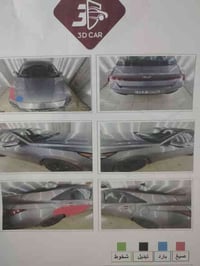 النترى أمريكي موديل 23 حادث بين الباب والجاملق طخه خفيفه بدون ايرباكات...