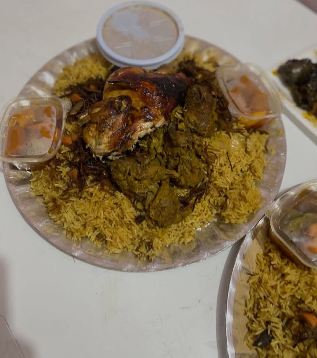 🔥ب 15 الف فقط عرض الصينيه العائليه🔥

 😋قوزي  لحم 15
😋كبسه لحم 15
😋دليمه لحم ب15

  من مطبخ مأكولات ملوكه😋

🔥للطلب مراسلتي عل الخاص او الاتصال على الرقم ***********

توجد خدمه توصيل طلبات لجميع أنحاء الصويره🛵🤳🏻
