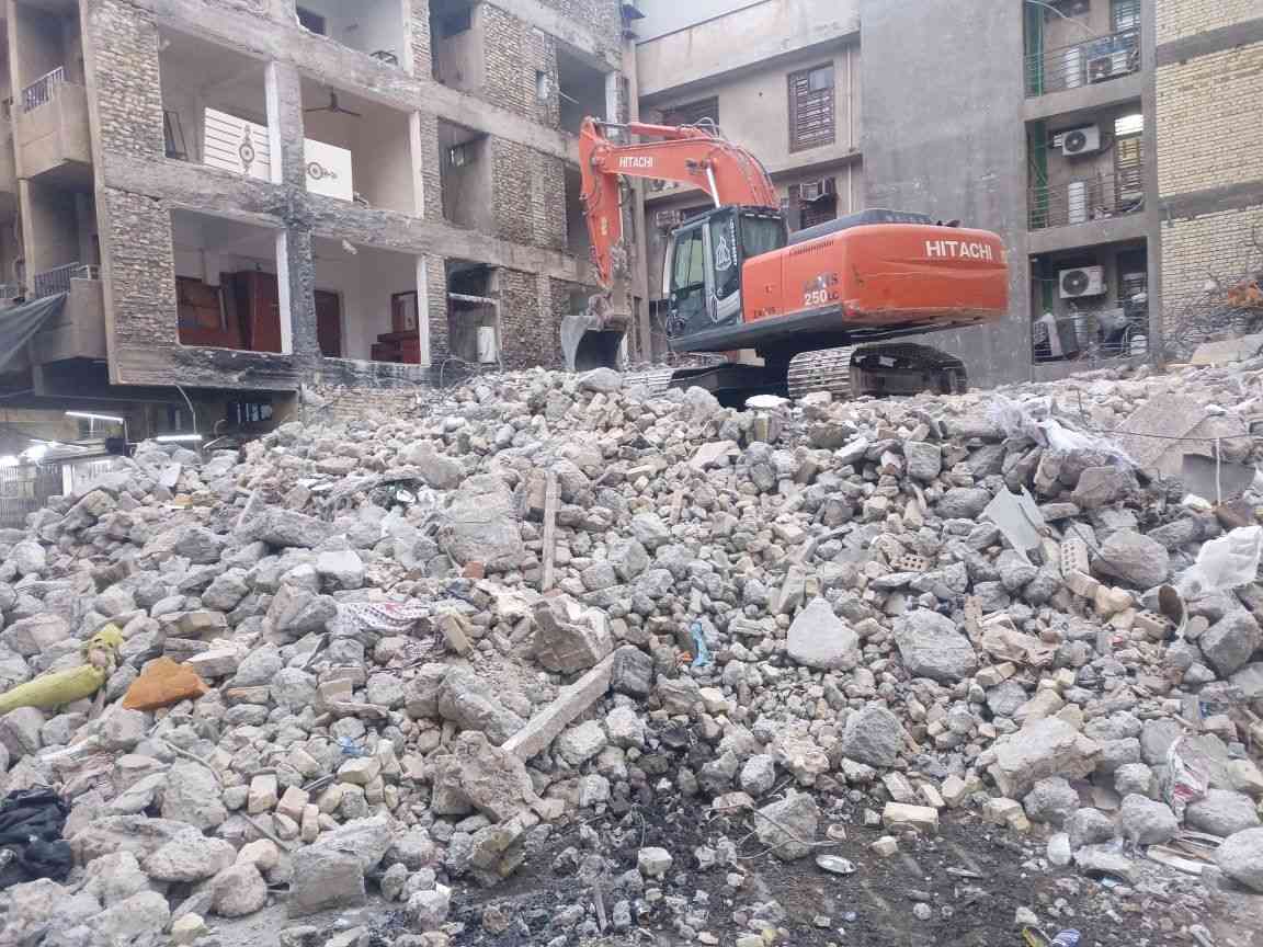 ابو كرار لهدم الدور ورفع الإنقاض وفرش السبيس والحدل ***********
