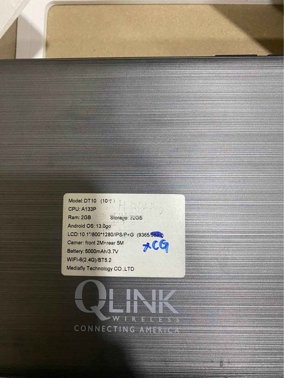 تابلێتی Q-Link مۆدێل DT10 بۆ فرۆشتن
شاشە: 10.1 ئینج IPS (قەبارە گەورە و ڕوون)
سیستەم: ئەندرۆید 13 (وەشانی نوێ).
میمۆری: 32GB (پشتگیری میمۆری دەرەکی دەکات).
ڕام: 2GB.
پاتری: 5000mAh (بۆ ماوەیەکی باش بەرگە دەگرێت).
پەیوەندی: وایفای 6 و بلوتوز 5.2 (خێراییەکی باشی هەیە لە ئینتەرنێت).
تێبینی: زۆر گونجاوە بۆ خوێندنی ئۆنلاین، یوتیوب، و بەکارهێنانی سۆشیاڵ میدیا.

نرخ: [٠٠٠ ٣٥]
شوێن: سلێمانی. السليمانية, العراق


**إذا كنت صاحب هذا الإعلان وتريد حذفه لأي سبب، رجاءا أرسل رسالة إلى الدعم الفني**