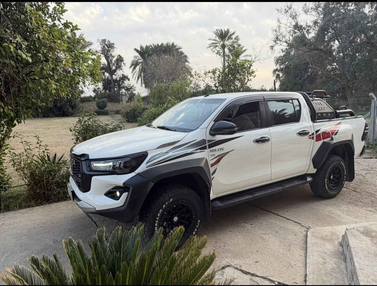 للبيع تي ار دي  محدث جي آر GR
مكفوله كفاله عامه غير شبر بارد بالبدي 
السياره ويل كب رياضي مع تخم تاير خشن 
مديل ٢٢ 
رقم سليمانيه بسمي
السعر 360 $وبيها مجال 
  رقمي ***********
***********
عنواني واسط الكوت
