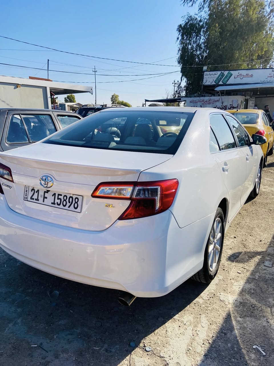 البيع كامري موديل 2012رقم سلمانيه سنويه جديده سياره بيها جاملغ صبغ شي قليل تخم تاير***********
