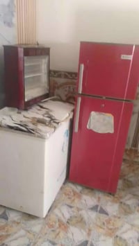 ثلاجات ومجمدات وبراد البيع نضافه خير من الله على الفحص والضمان الشراي ...