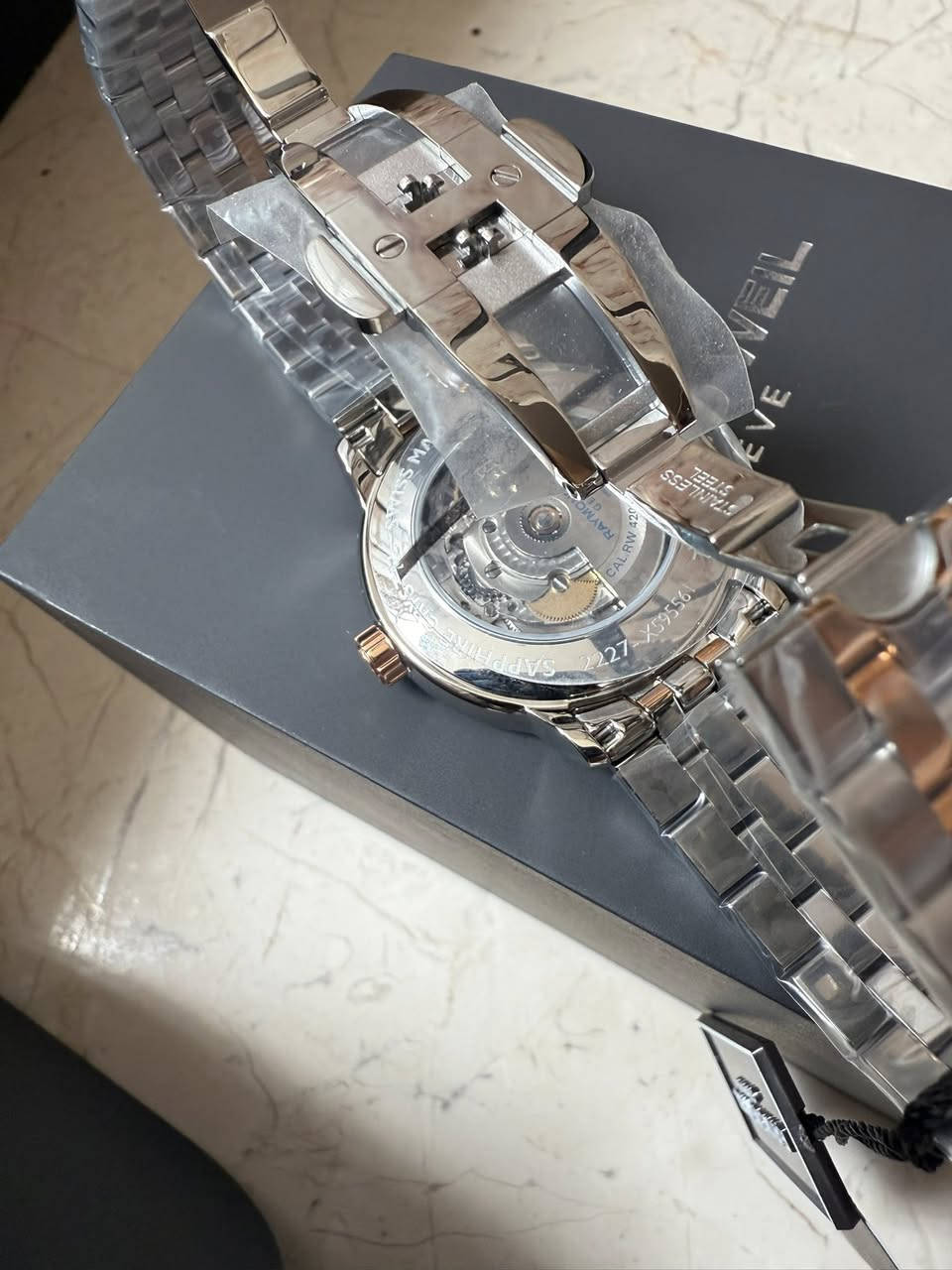 للبيع ساعة رايموند ويل جديدة وكالة مع كامل المرفقات السعر 1200$


**إذا كنت صاحب هذا الإعلان وتريد حذفه لأي سبب، رجاءا أرسل رسالة إلى الدعم الفني**