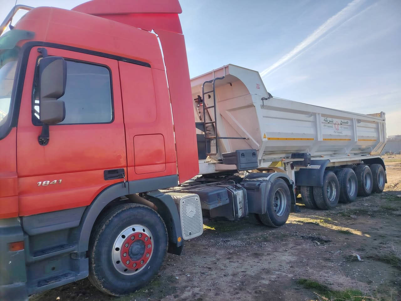 راس تريلة اكتروز نساف ٢٠٠٥ مكفول رقم انبار بسمي شرط التحويل ***********
