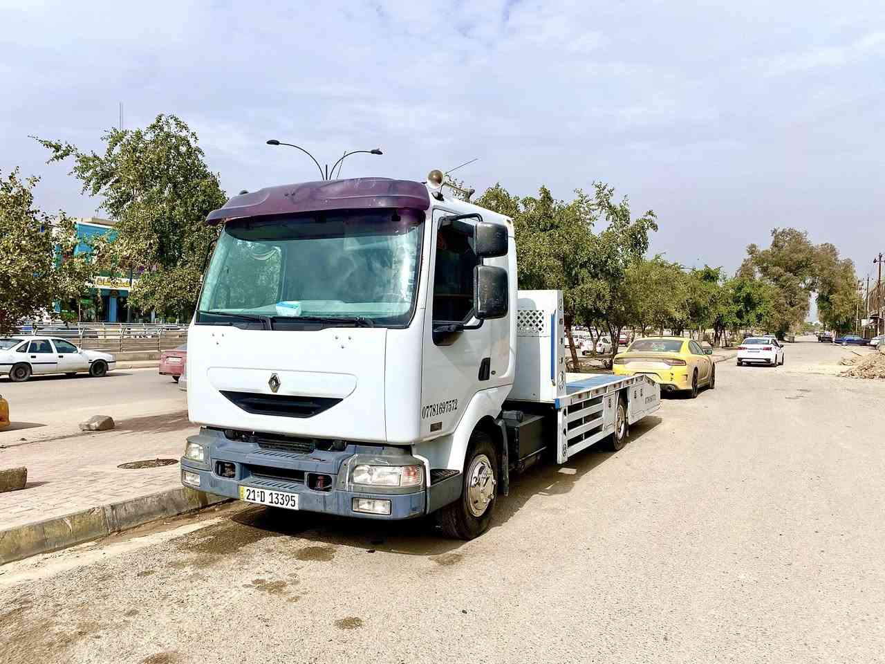 كرين سطحي  
رينو فلات كير محرك افيكو 112   
6 سلندر   /    پام و نوزل   
 موديل 2004 
كير محرك شرط بدون صرف او بخار   
سنويه باسمي شرط التحويل   
هزه وبراد جديد 
سعر 140 
للبيع او المراوسه 
للاستفسار  / ***********
مكان سياره كركوك
