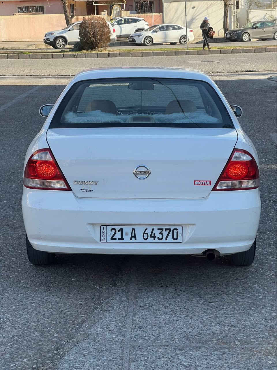 نيسان سه نى ٢٠١٠ ناو زه رد دووجام كاره با مه كينه سپى ته نها يه ك بستى بؤياغه سه نه وى ٦ مانكه به سه رجوه گيرو مه كينه ى به شه رت بئ كرانه وه نرخى ١٠٦ گه لا
*********** السليمانية, العراق
