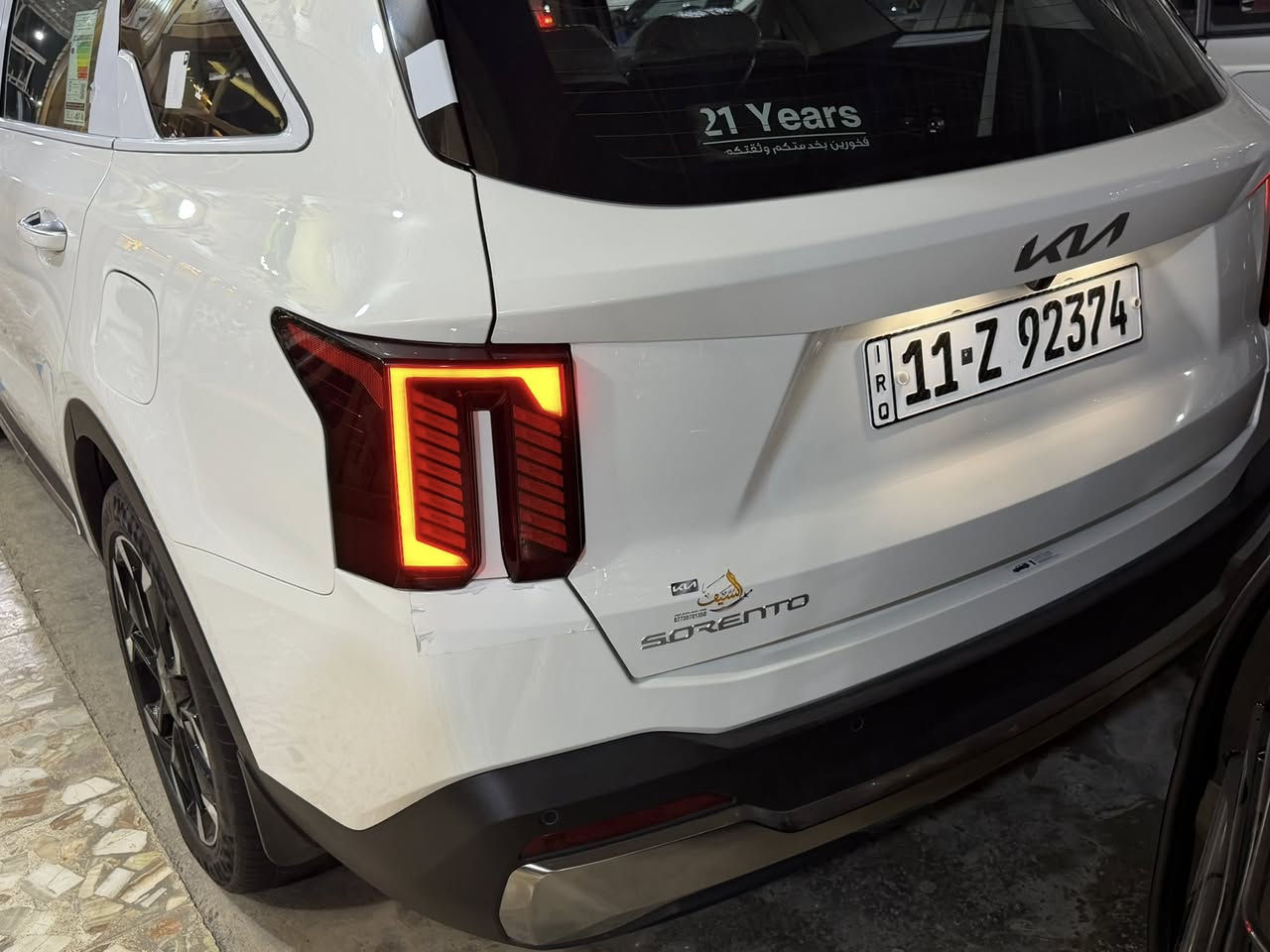 السلام عليكم
كيا سورنتو موديل 2025ضمان الشركة الدولية دبل كامرة 

وارد خليجي ضمان شركةالدولية مكفولة كفالة عامة من الشخط مكفولة 

ماشية 7  كم فقط 

الموصفات

دبل كامرة خلفية 

داتشو 

ويل حجم 20

6سلندر 

كشنات كهرباء

لايت لد

گير ماوس

7 راكب 

3 قطع تبريد

جنطه كهرباء شفط

تشغيل على بعد

بردات خلفيه

شاحن لا سلكي 

تحكمات ستيرن 

شفتات ستيرن 

مود درايڤ

سايد بريك دگمه

حساسات امامي خلفي

كامره 4 

مكاني النجف

السعر330 
***********
