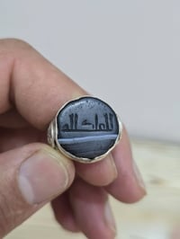 جزع ... خط الملك لله//حجم كبير مثقوب//ملاگط الكوت//شرط الفحص..؟ 077238...