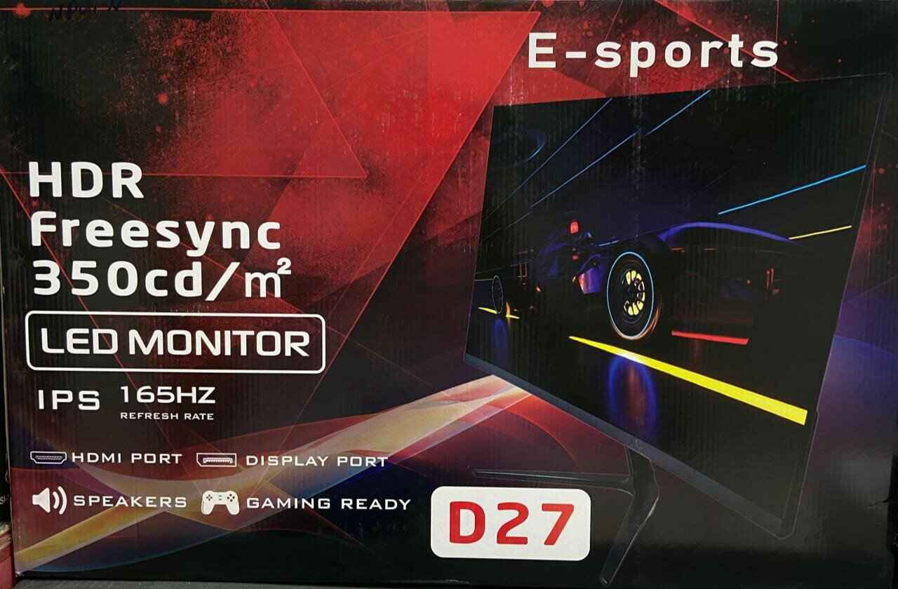شاشة كيمنك مونتر Argo Esports D27 - نظافة 100%
​الحجم: 27 بوصة (27 Inch).
​التردد: 165Hz (مثالية لجماعة البلايستيشن والاكسبوكس والبي سي).
​نوع البانل: IPS (ألوانها خرافية وزوايا رؤية ممتازة).
​سرعة الاستجابة: 1ms.
​المميزات: تدعم HDR و Curved (منحنية) تعطي تجربة لعب ممتعة.
​الدقة: FHD.
​الحالة: الشاشة نظيفة جداً، استخدام شخصي بسيط، وبدون أي عيوب أو بكسلات ميتة (شغالة وافحص براحتك).
​الملحقات: كامل غراضها موجودة والكارتون موجود 
مكاني : صلاح الدين تكريت و يوجود توصيل
رقمي : *********** تكريت, صلاح الدين
